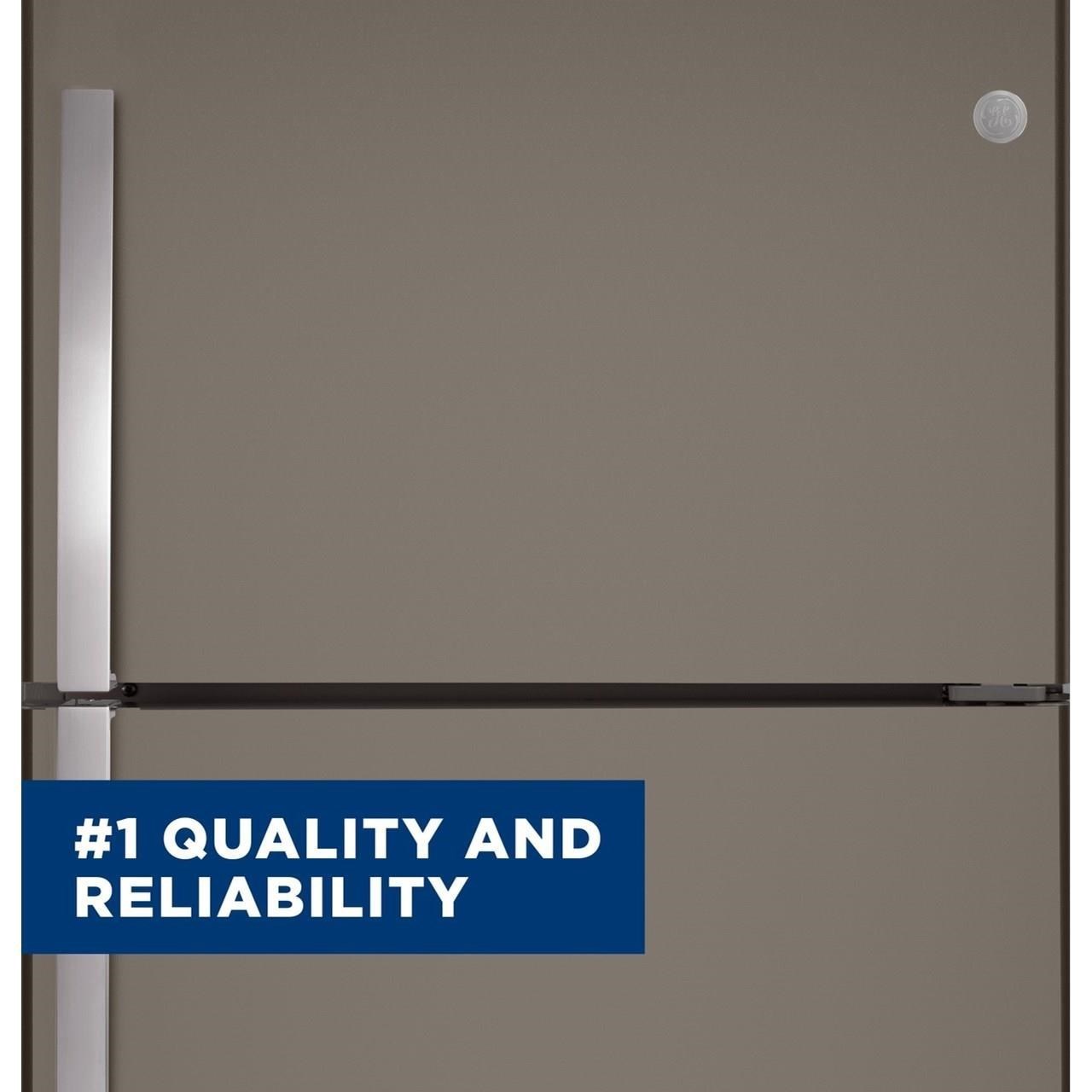 Ge 21.9 store top freezer refrigerator